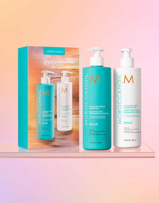 Duo shampoing et revitalisant Moisture Repair