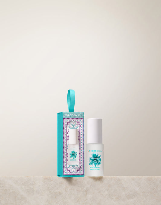 Moroccanoil Hair & Body Fragrance Mist versiering voor de feestdagen