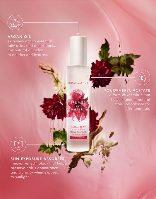 Dahlia Rouge Hair en Body Fragrance Mist