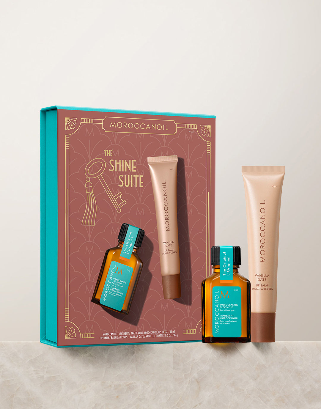 The Shine Suite: Geschenkset met Vanilla Date Lip Balm